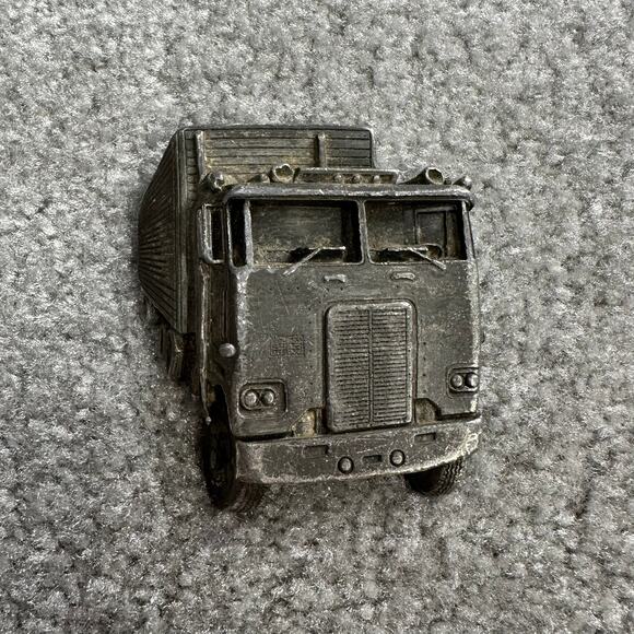 Vintage Bergamot Brass Works 1978 Trucker Belt Buckle - Picture 1 of 5